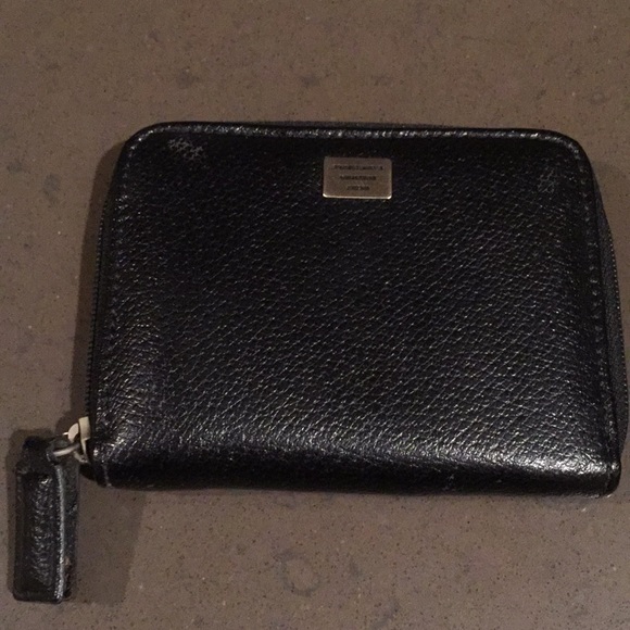 Emporio Armani Handbags - Armani black zip around wallet